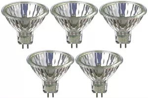 5 X Philips Halogen Spot Light Bulbs 35W 12V MR16 GU5.3 36D 4000Hrs Dimmable - Picture 1 of 1