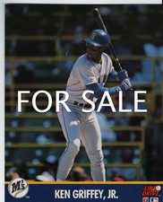PHOTO Ken Griffey Jr. Seattle Mariners (8 X 10) Line Drive Color Photograph (NEW