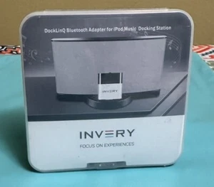 Invery DockLinQ Pro Bluetooth 5.0 Adapter Receiver for Bose Sounddock/ 30pin New - Picture 1 of 10