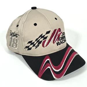 DE COLECCIÓN NASCAR JOE GIBBS CARRERAS TONY STEWART BOBBY LABONTE GORRA SNAPBACK PERSECUCIÓN Y2K - Imagen 1 de 10