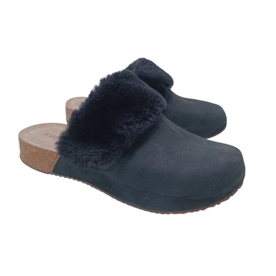 Josef Seibel Clog Womens 40 US 9.5 Black Nubuck Tonga 68 Slip On Casual Comfort - Image 1 of 4