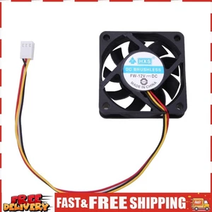 60mm PC Computer Hülle Kühllüfter DC 12V 3Pin CPU -Kühler 4500 U / min Chassis - - Afbeelding 1 van 7