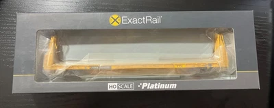 HO Scale - ExactRail Trenton Works 67'-11" Bulkhead Flat  Car - Image 1 of 3