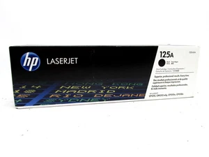 Genuine HP 125A Toner BLACK CB540A (CP1215,CM1312 mfp, CP1515n, CP1518n) Sealed - Picture 1 of 8