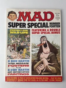 Vintage MAD Super Special No 14 Magazine 1970s Don Martin Posters Comic Book - Picture 1 of 3
