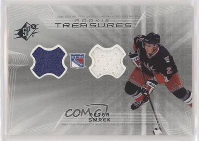 2001-02 SPx Rookie Treasures Peter Smrek #RT-PS RC - Image 1 of 2
