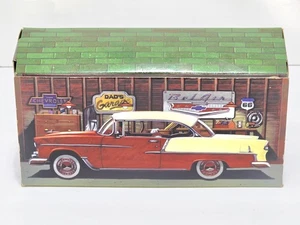 Ertl 1955 Red Chevy Bel Air WIX Filters 1:24 2000 Diecast Model Car 19539V 1/24 - Picture 1 of 15