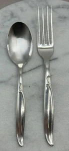 Vintage Silverplate WM Rogers International Silver Child's Spoon & Fork - Picture 1 of 4