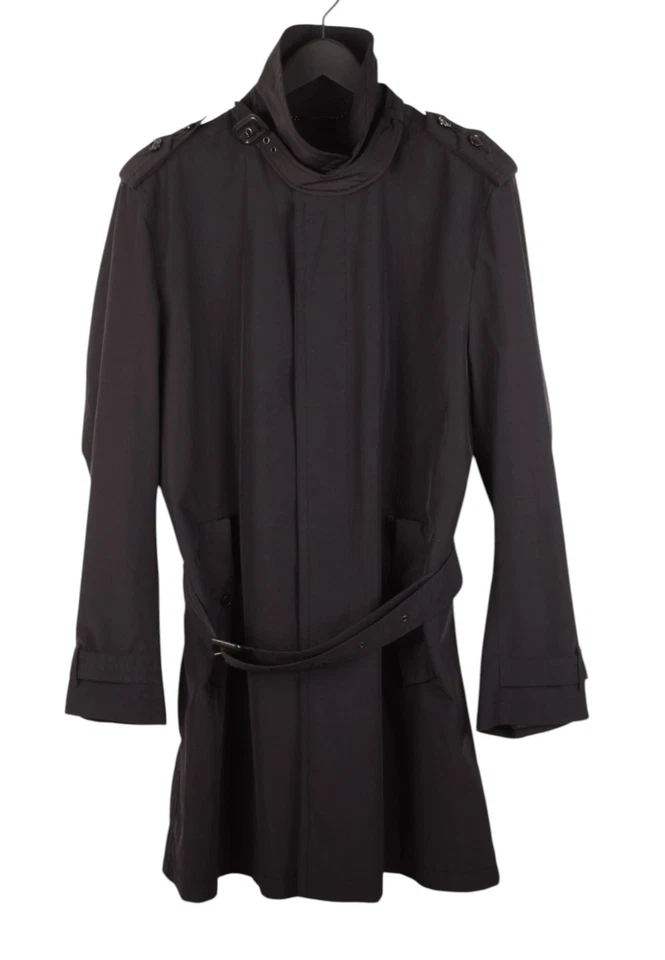 Оригинальный Dolce & Gabbana мужчин Тренч с кожаными деталями размер 52 H5541 - Изображение 1 из 4