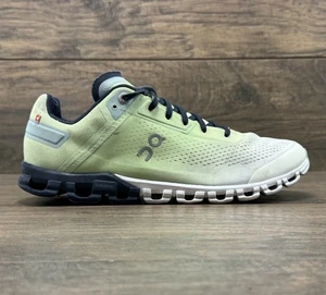 On Cloud Shoes Mens 9.5 Cloudflow 3 Running Meadow/White Athletic Workout-READ - Picture 1 of 12