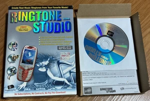 RingTone Media Studio CD-ROM PC Computer Software Program Disk and Manual - Picture 1 of 5