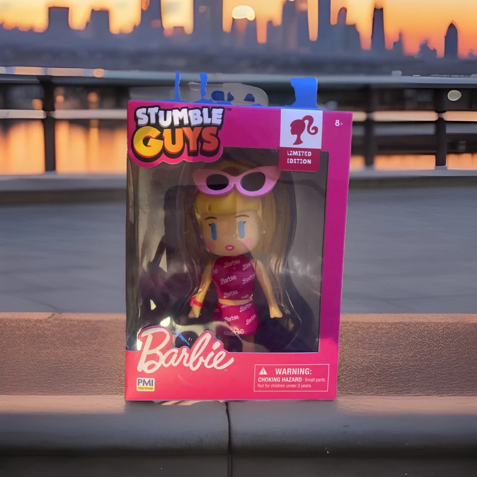 FIGURA DE ACCIÓN MATTEL STUMBLE BOYS LEGENDARY BARBIE EDICIÓN LIMITADA EN CAJA 4" Foto 1 de 1