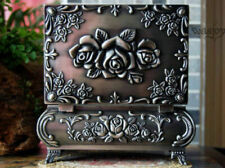 Flower Metal Collectable Boxes, Jars & Tins