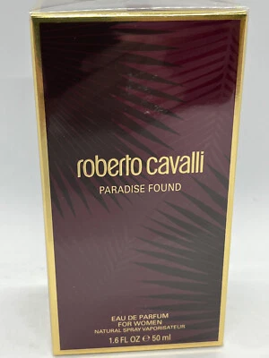 (2599,80€/L) Roberto Cavalli Paradise Found for Women 50 ml EdP Spray Neu OVP