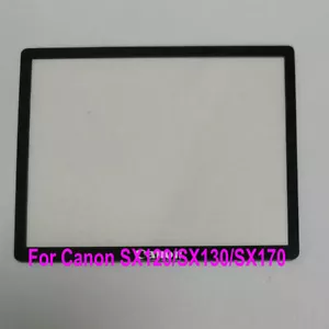Per Canon SX120 SX130 SX170 Backshell LCD Schermo Esterno Protezione Vetro Esterno - Foto 1 di 5