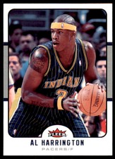 2006-07 Fleer. Al Harrington Indiana Pacers #2