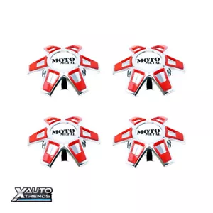 4 x Moto Metal MO969 Wheel Center Cap 6 Lug Chrome M-946CH - Picture 1 of 1