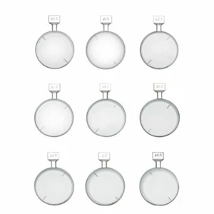 Optical Optometry Trial Prism Lens Auxiliary Metal Frame Test Lenses 36.5mm 9pcs - Picture 1 of 12