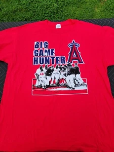 Los Angeles Angels Torii Hunter Grand Slam Walkoff Shirt Size XL - Picture 1 of 4