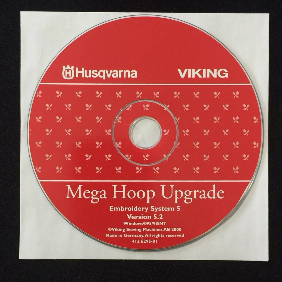 Husqvarna Viking Mega Hoop Upgrade for Embroidery System 5 - Image 1 of 1