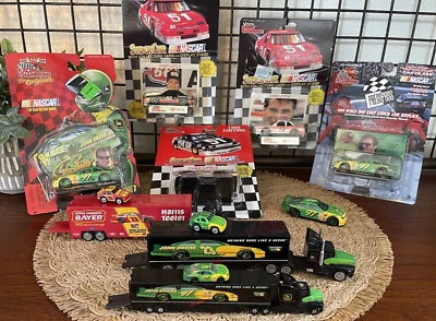 Chad Little #97 John Deere #23 Bayer #19 Tyson #66 Phillips 66 NASCAR lote mixto Foto 1 de 4
