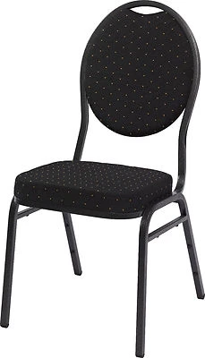 WORLDWIDE SEATING Lobu schwarz Saalstuhl Stapelstuhl Stapelstühle Bankettstuhl Pokerstuhl Stuhl