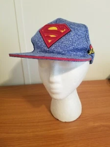 Superman Snapback Hat Dc Comics Soft Shell Justice League - Picture 1 of 5