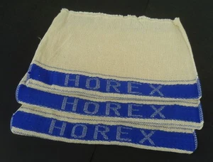 3 Putzlappen - " HOREX " - mit Einwebung der Motorradmarke - für Bordwerkzeug - Picture 1 of 2