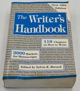 1994 The Writer's Handbook Edited by Sylvia K. Burack Paperback - Acceptable - Imagen 1 de 5