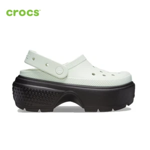 NEW CROCS Stomp Clog 209347-1HR Linen Black - Picture 1 of 5