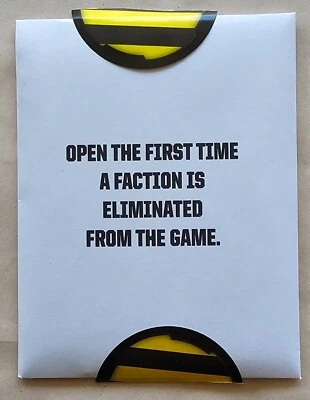 Juego de Mesa Risk Legacy DECK C, Abierto Primera Vez Facción Eliminado - Reemplazo Foto 1 de 2