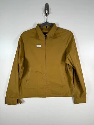 Vtg 60s? Kids Full Zip Collared Preppy Casual Jacket Olive Size XL 20.5x23.5 - Image 1 of 4
