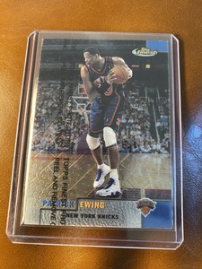 1999-00 Topps Finest - #158 Patrick Ewing New York Knicks