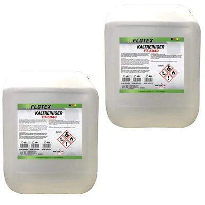 Flotex cold cleaner 2 x 10 L parts cleaner engine cleaner engine cleaner degreaser - Image 1 of 3