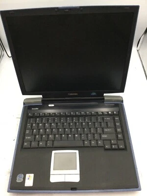 TOSHIBA SATELLITE A15 S129 - FOR PARTS - INTEL CELERON - 1GB RAM -15" - READ -BB - Image 1 of 4