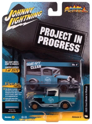 Johnny Lightning Street Freaks Projects in Progress 1929 Ford Model A 1:64 Car - Image 1 of 3