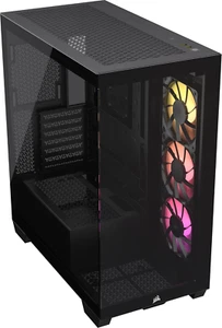 3500X ARGB Mid-Tower ATX Case per PC - Vetro Panoramico Temperato - Compatibile - Foto 1 di 12