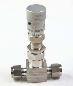 Mikrodosierventil 22er Serie, Swagelok/Whitey, Edelstahl, SS-22RS4 NEU - Bild 1 von 3