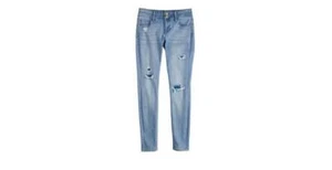 NEW GIRLS MUDD DARK BLUE JEGGINGS DOUBLE FRONT BUTTONS 16 MID RISE SUPER SKINNY - Picture 1 of 1