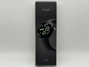 Google Pixel Watch 3 (45mm) Smartwatch z opaską obsydianową - Wi-Fi - Matowy czarny - Zdjęcie 1 z 5