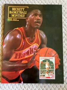 Beckett Basketball Card Magazine Issue #9 April 1991 Dominique Wilkins ATL Hawks - Picture 1 of 12