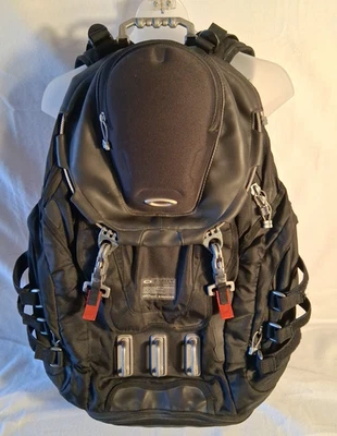 OAKLEY - Black Kitchen Sink Backpack Bag Tactical Hiking Laptop Padded Back Pack - Image 1 of 4