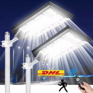 Farola LED Solar Lámpara Solar Foco Farola con Mando a Distancia - Imagen 1 de 30