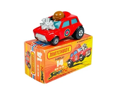 Matchbox Lesney Superfast MB14 Mini-Ha-Ha Racer w/J Box - Image 1 of 4