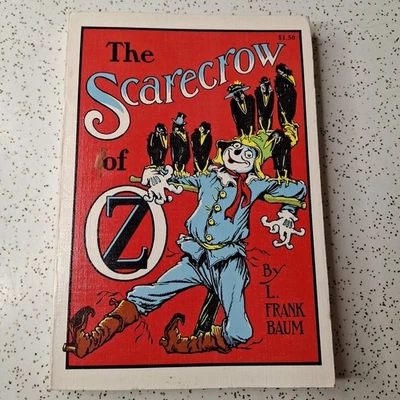 The Scarecrow Of Oz 1915 L. Frank Baum PB Soft Cover Book 1970's Illustrated Foto 1 de 4
