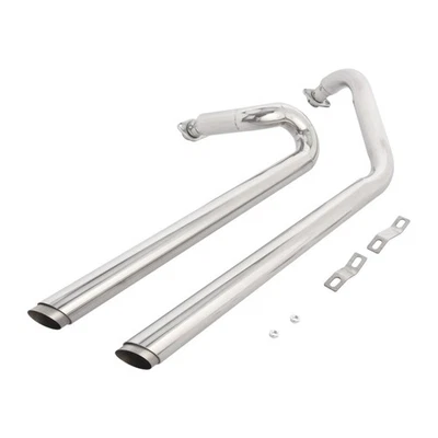 For Kawasaki Vulcan 900 VN900D Classic LT 2006-2025 Exhaust Muffler Front Pipe - Image 1 of 4