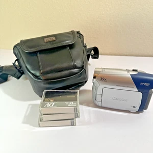 Videocámara estéreo Canon ZR800 MiniDv Mini Dv reproductor de VCR transferencia de video SIN PROBAR - Imagen 1 de 10