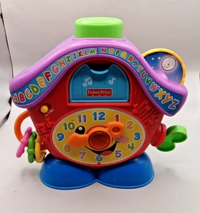 Reloj de cuco Fisher Price Laugh & Learn Peek A Boo ¡probado y funciona! - Imagen 1 de 13