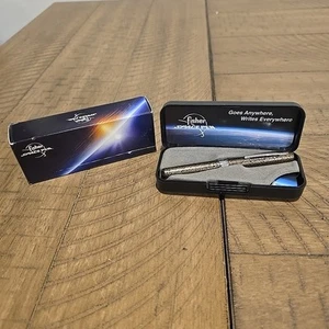 Nuevo bolígrafo Fisher Space tono dorado en caja original X-750 de colección hecho en EE. UU. - Imagen 1 de 5
