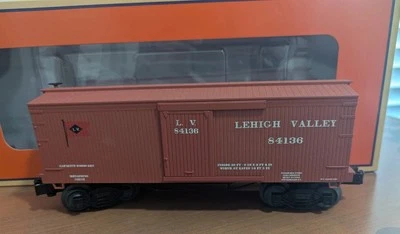LIONEL 2322015 LEHIGH VALLEY D-S BOXCAR #84136 Pennsylvania O Gauge  NEW - Image 1 of 4